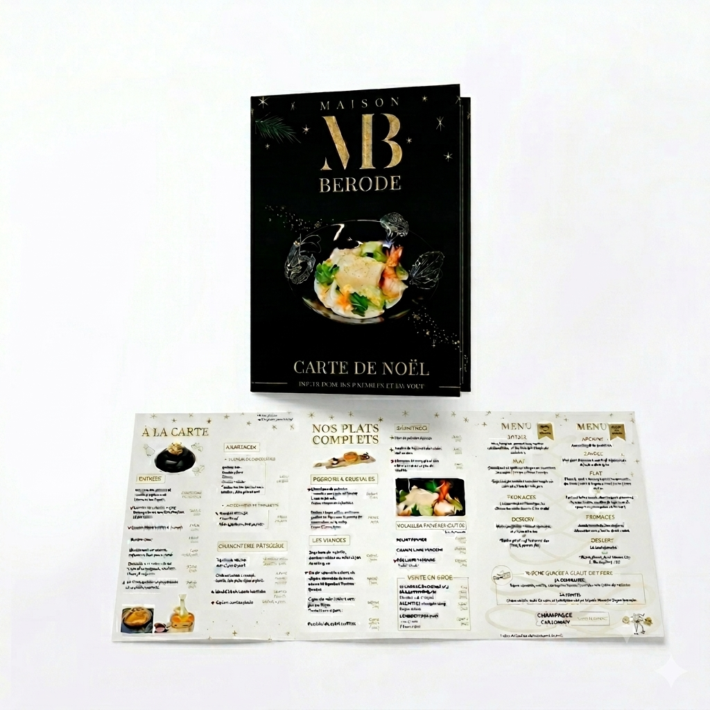 Carte traiteur